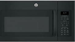 GE 1.7 Cu. Ft. Black Over-The-Range Sensor Microwave Oven - JVM6175DKBB