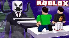 ESCAPE SLENDERMAN OBBY in ROBLOX! *SCARY*