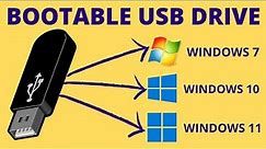 How to Create Bootable USB Pendrive for Windows 10/11/7 Easily with RUFUS [FREE]