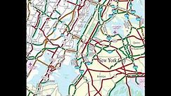 map of New York City