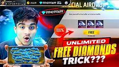 How To Get Free Diamonds In Free Fire Max 💎 (100% Working) || New Trick 2024 | || FireEyes Gaming