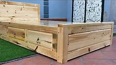 Creative Design – How To Build A Storage Bed with Drawers