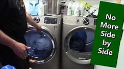 How to Stack Your Washer & Dryer - GE Ultrafresh - Complete DIY Demo