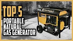 Best Portable Natural Gas Generator in 2023 | Top 5 Portable Natural Gas Generators For Home Use