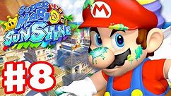 Super Mario Sunshine - Gameplay Walkthrough Part 8 - Delfino Plaza 100%! (Super Mario 3D All Stars)