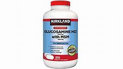 Viên uống bổ khớp Glucosamin HCL & MSM 1500mg Kirkland Signature 375 viên của Mỹ