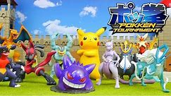Pokemon - Pokken Tournament Figure Collection Unboxing ポッ拳