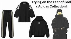 Trying on the Fear of God Athletics x Adidas Collection