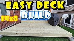DIY Floating Deck: No Digging, No Permit 💰 Build it Yourself in a Few Hours!
