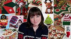 50 easy crochet CHRISTMAS projects with patterns (beginner friendly)
