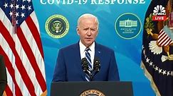 LIVE: Biden speaks on COVID-19 response