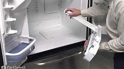 Whirlpool Refrigerator Repair - How to Replace the Pantry End Cap
