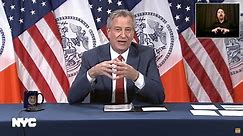 WATCH LIVE: Mayor gives update on COVID-19 and protests in NYC