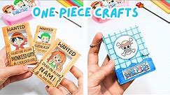 One Piece Paper Crafts | Super Easy & Fun Anime Craft Ideas