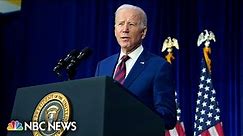 Watch: Biden delivers remarks on his Bidenomics agenda in Philadelphia | NBC News
