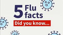 Walgreens - Five things you may not know about the Flu. 👇...