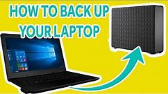 How To Back Up Windows 10 Files to External Hard Drive 2022