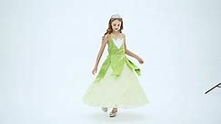 Girls Frog Princess Costume Fancy Dress Up Outfits