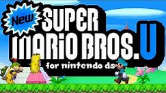 New Super Mario Bros. U DS - Full Game Walkthorugh