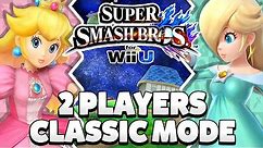 Super Smash Bros. Wii U - Princess Peach & Rosalina & Luma Classic Mode [1080p HD]