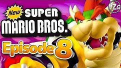 New Super Mario Bros. DS Gameplay Walkthrough - Episode 8 - World 8! The End! (Nintendo DS)