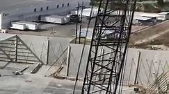 A crane high in the sky #crane #hardwork #constructionsite #tiltupconstruction #construction #cynbuildtos | Gaby Celestine