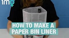 DIY Paper Bin Liner