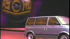 1985 Chevrolet Astro Van Commercial