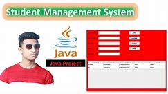 Java project with source code | Student Management System| Java Bangla Tutorial | 03 | Arman Hossain