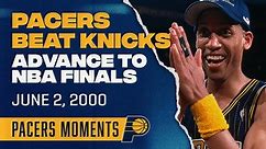 Pacers Beat Knicks and Advance To First NBA Finals - June 2, 2000