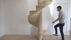 DIY spiral staircase