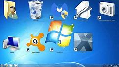 Icons too big or small? Resize windows 7 desktop icons - works with windows 8, 8.1 and 10