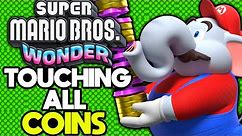 Can I Beat Super Mario Bros Wonder While Touching Every Coin?