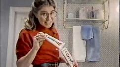 Crest toothpaste commercial 1980