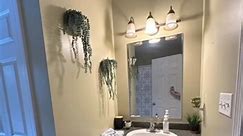 Finally done my diy bathroom renovations! Love how it came out! #bathroomdesign #bathroomremodel #BathroomMakeover #bathroomrenovation #diyprojects #diyhomeprojects #diyinspiration #diy | Offici-ALY Fashion
