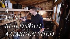 How To Organize A Shed (Shelving, Work Bench, Tool Storage)