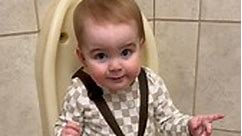 Toddler Has Hilarious Reaction to Loud Toilet