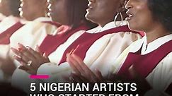 5 NIGERIAN ARTISTS WHO STARTED FROM THE CHOIR.