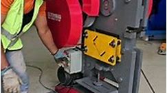Multi purpose angle and channel cutting machine #ironworker #mechanical #fabrication #construction #civilengineering | Kwality Machinery Export