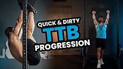 How to do Toes To Bar: Simple Progression!