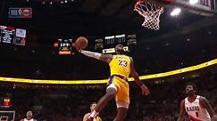 LeBron James’ Best Dunks with the Lakers