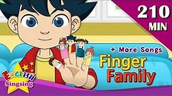 Finger Family + More FUN BODY Songs | Top 50 Nursery Rhymes with lyrics | English kids video