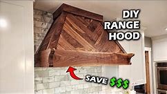 How to Make a Gorgeous DIY Range Hood you can be PROUD of!
