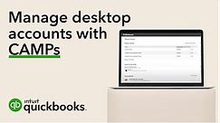 How to manage your QuickBooks Desktop account with CAMPs (Customer Account Management Portal)