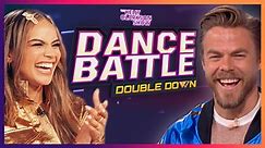 Dance Battle- Derek Hough & Kelly vs. Leslie Grace