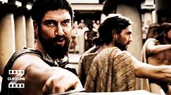 300 | Gerard Butler and his ICONIC "This is SPARTA!" moment | ClipZone: Heroes & Villains