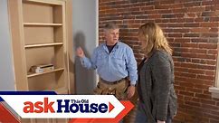 How to Install a Hidden Door/Bookshelf | Ask This Old House