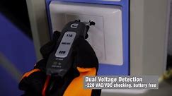 Commercial Electric 110-Volt/220-Volt Voltage Tester VT-8900