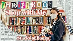 THE BEST THRIFT BOOK SHOP! I Love Goodwill so Shop for Used Books with me!