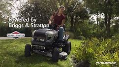 Murray MT100 42 in. 13.5 HP 500cc E1350 Series Briggs and Stratton Engine 6-Speed Manual Gas Riding Lawn Tractor Mower MYT4213500